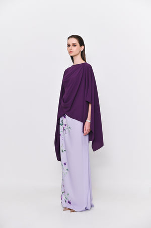 Inessa kaftan set in purple